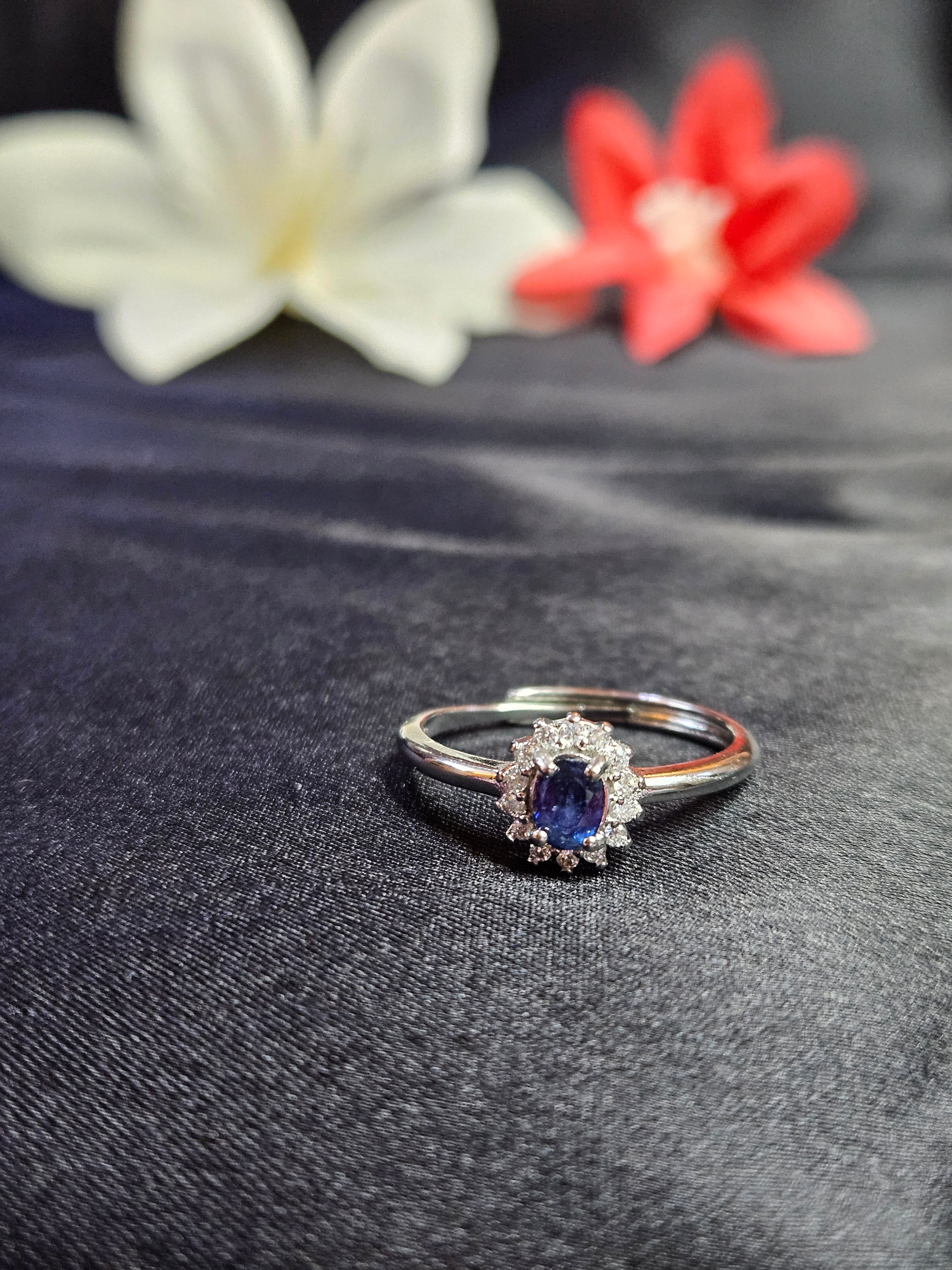 Blue Saphire Ring
