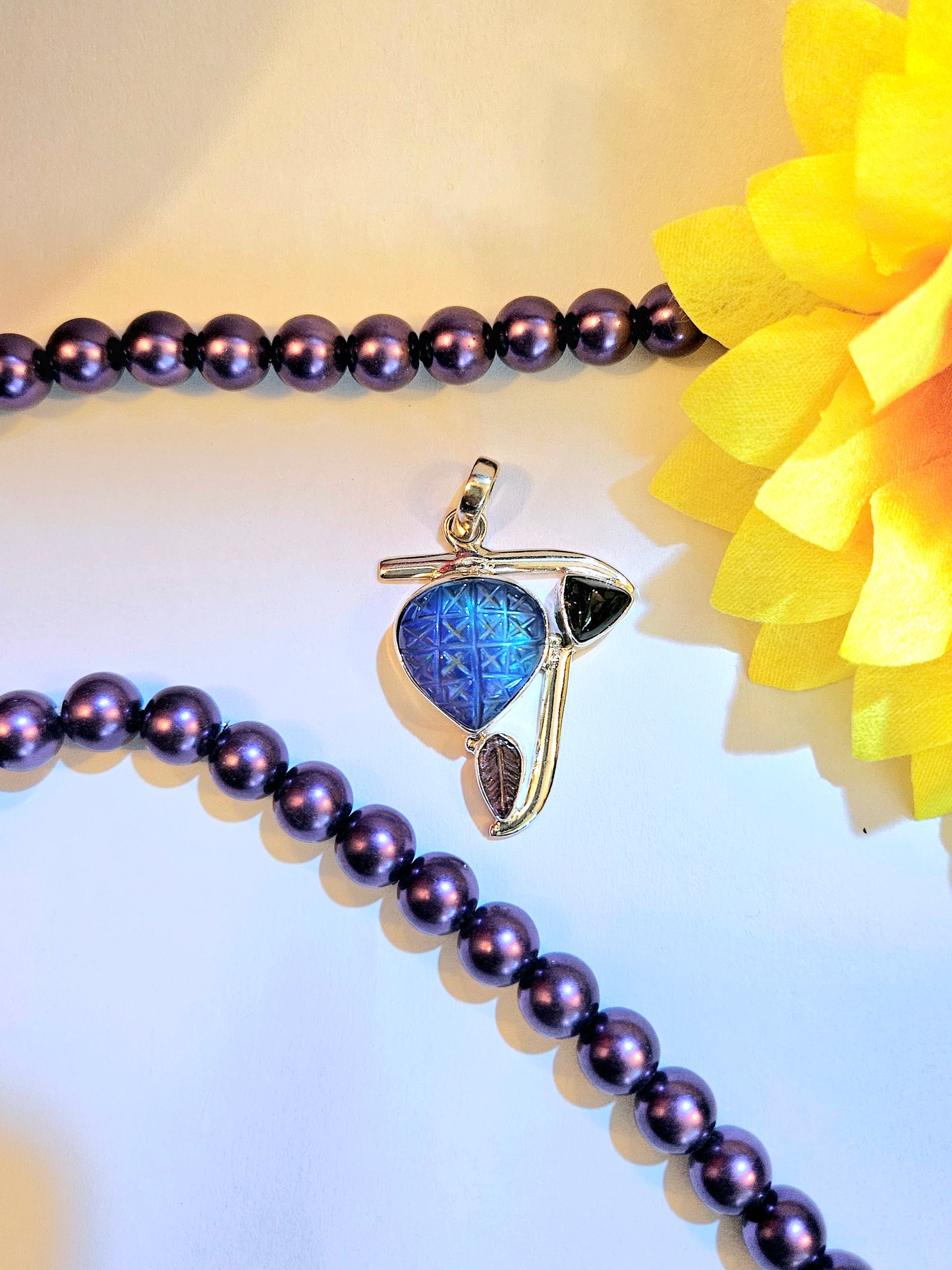 Fire Opal Pendant