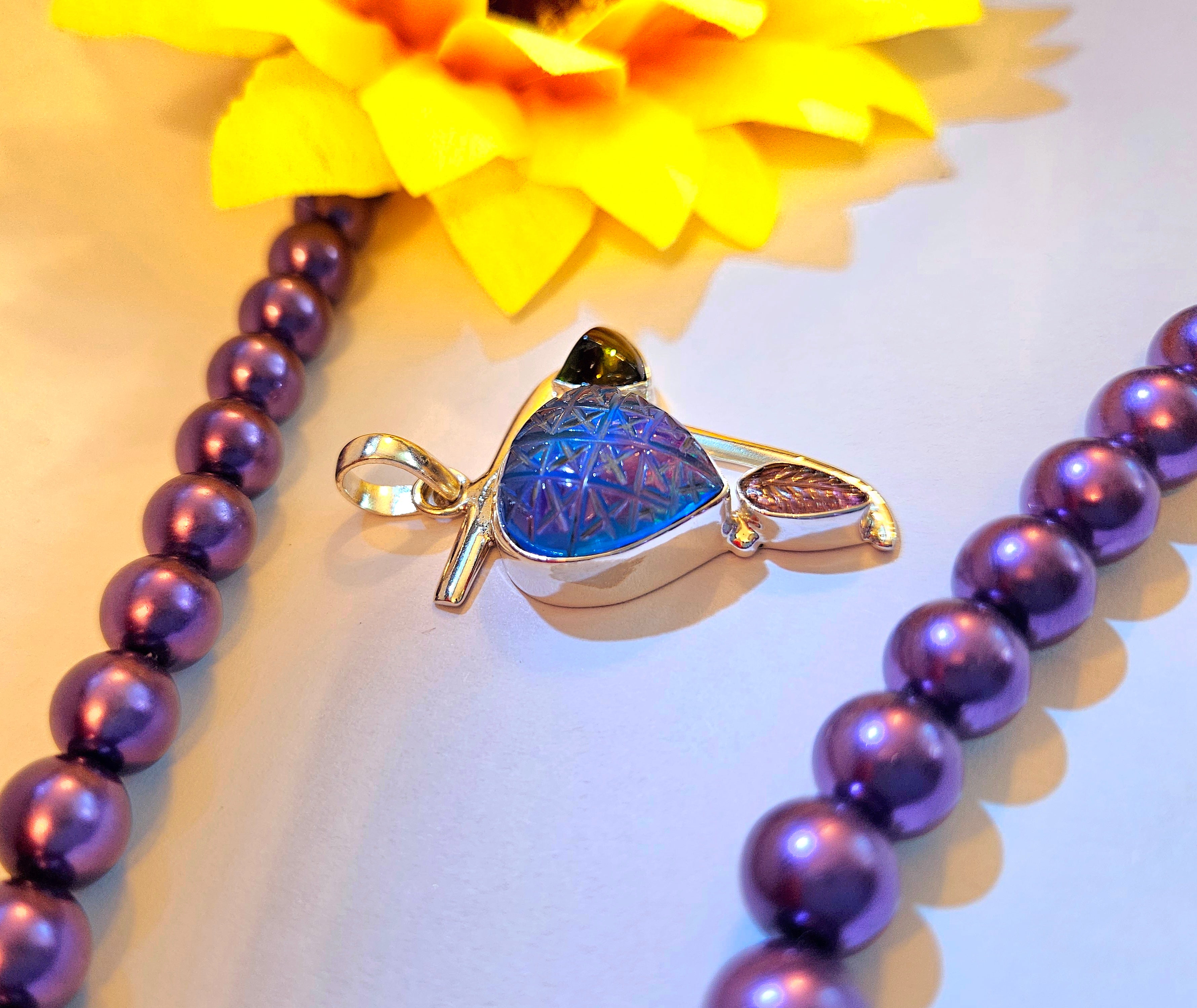 Fire Opal Pendant