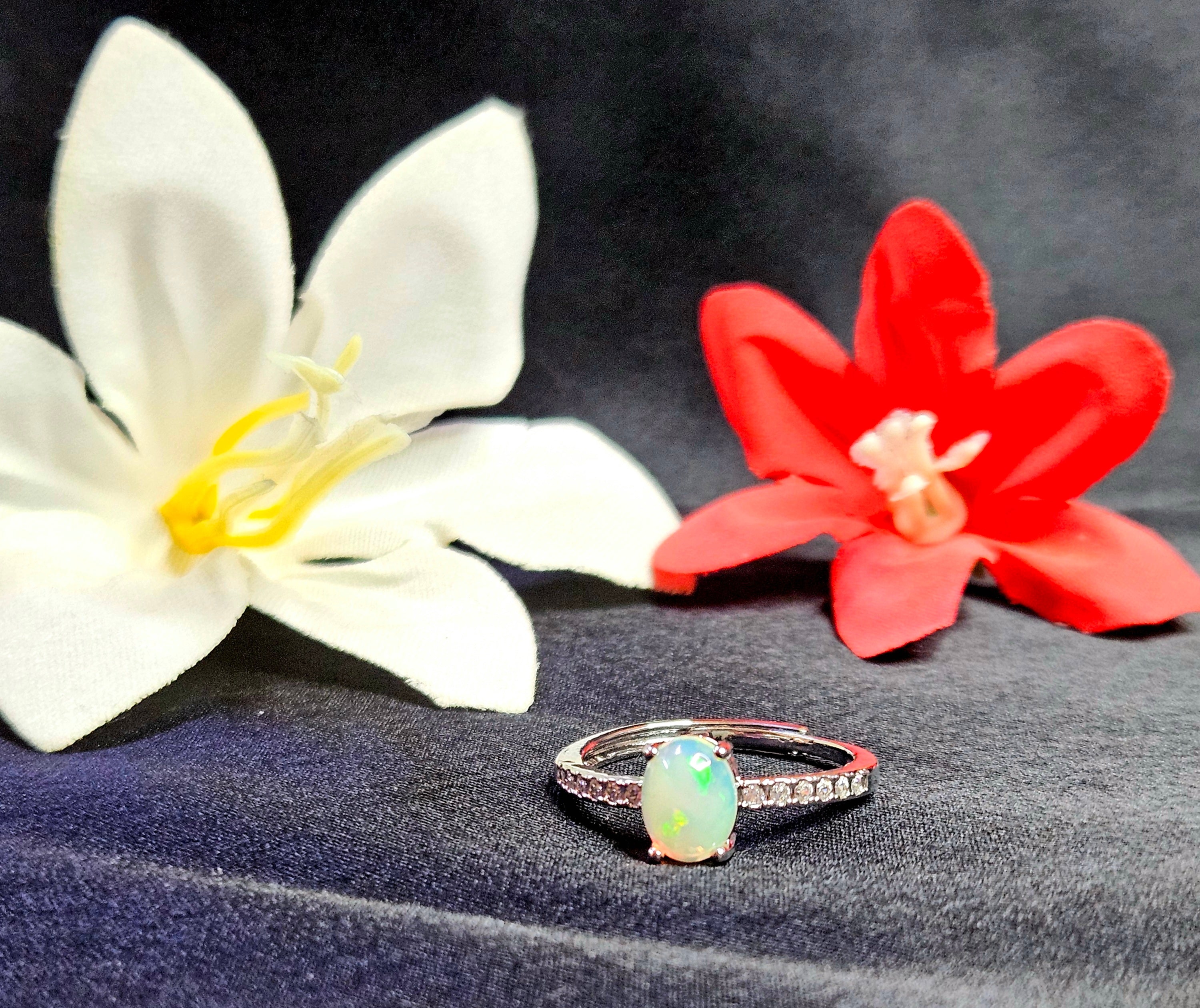 Ethiopian Opal Ring