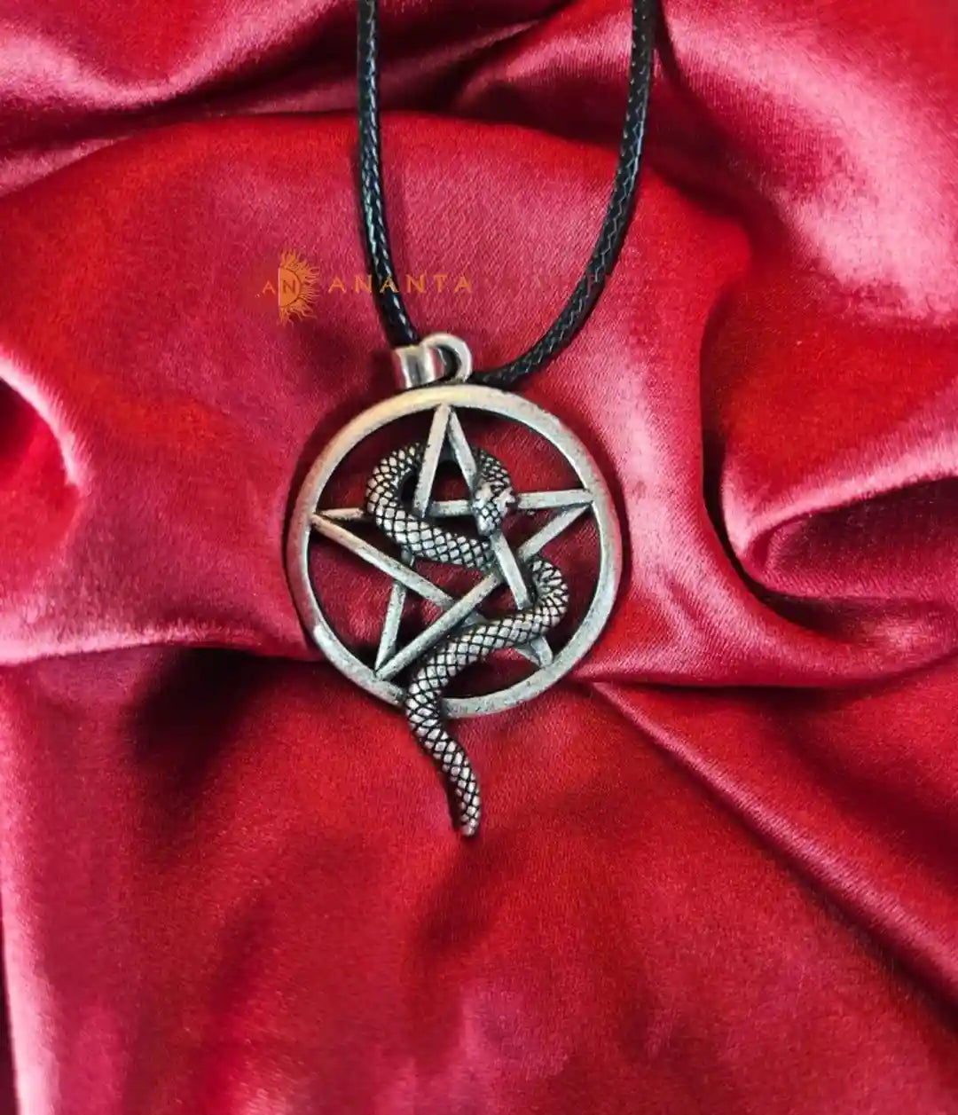 Kundalini On Pentacle Pendant