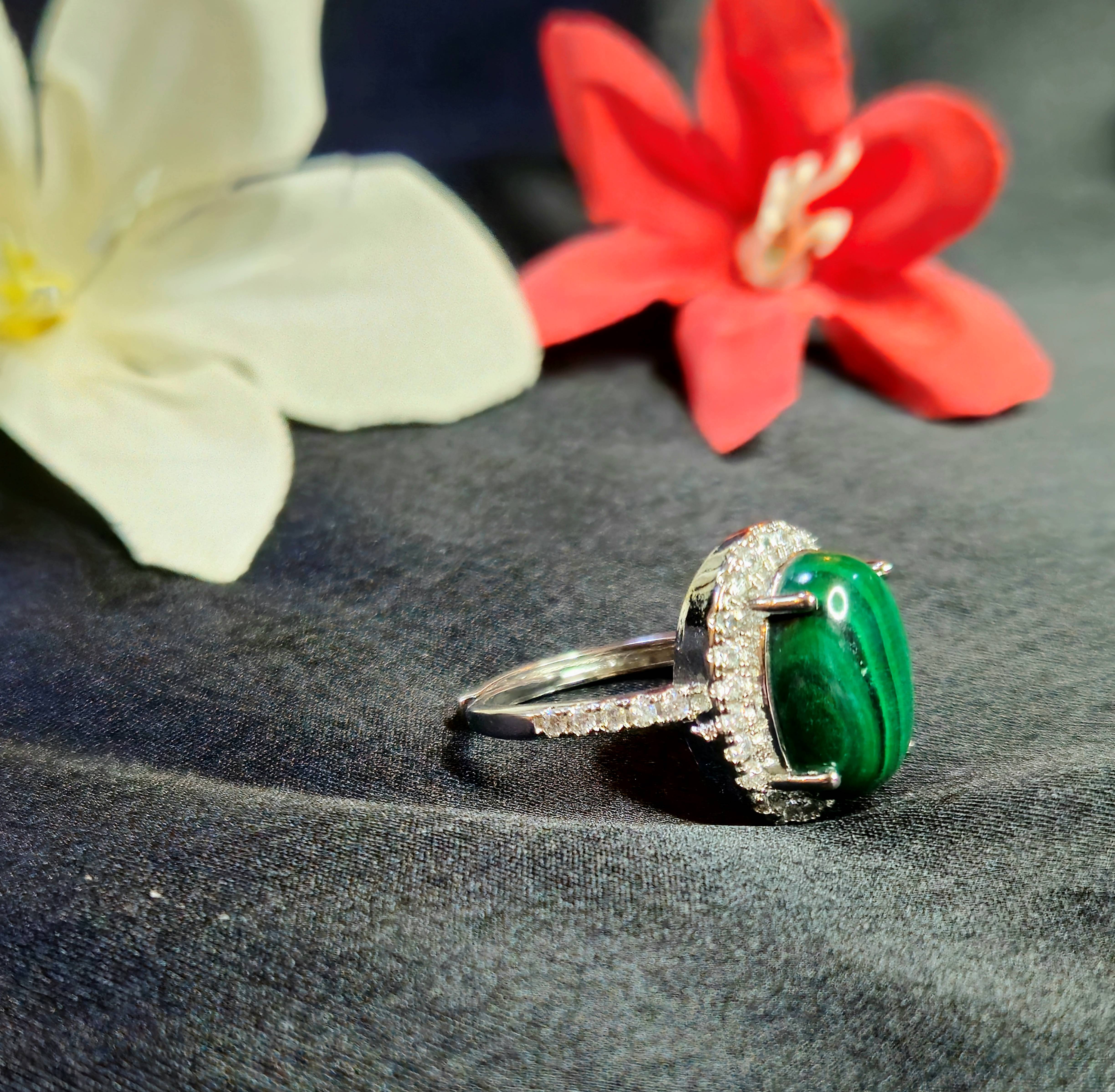 Malachite Ring