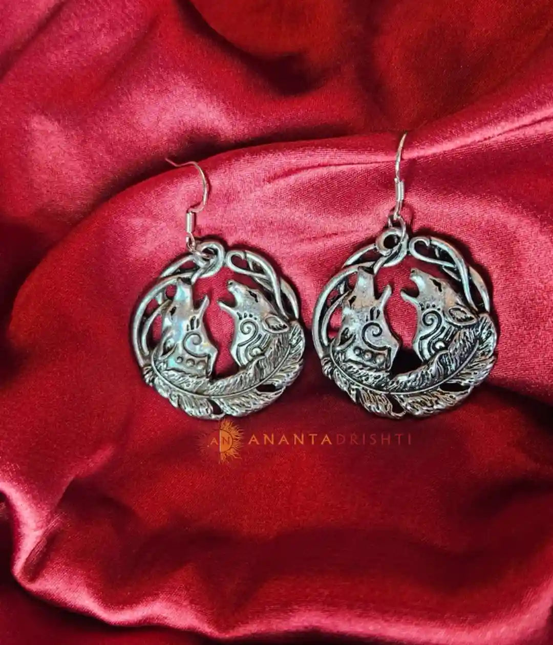 Wolf Earrings